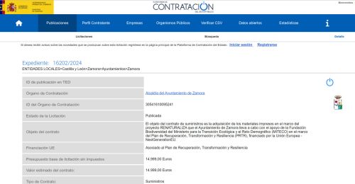 imagen principal Abierto el procedimiento de licitación para la adquisición de materiales de difusión